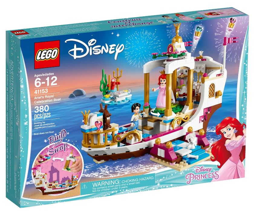 Конструктор из серии Lego Princess - Королевский корабль Ариэль  